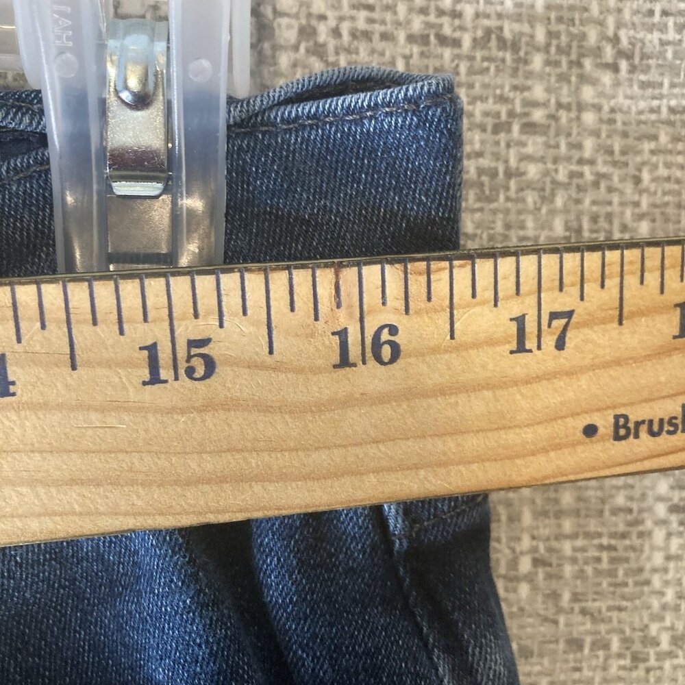 Lucky Brand 10/30A Dark Blue Jeans Mid Rise Straight Sweet-Ankle Denim Stretch - Picture 4 of 11